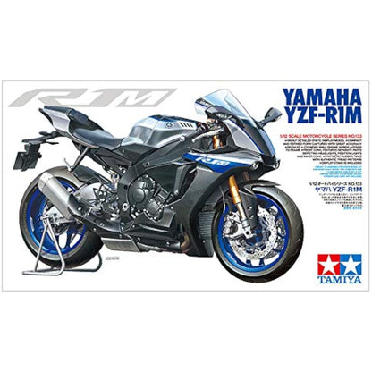 Tamiya TAM14133 300014133 Yamaha 14133 YZF-R1M Building 1:12 Scale High Fit Plastic Kit Model Motorcycle Assembly Unpainted, Unvarnished