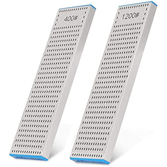 Diamond Flattening Stone Lapping Plate Double-Sided (400&1200) Grit Diamond Sharpening Plate Fixing Stone Flattener