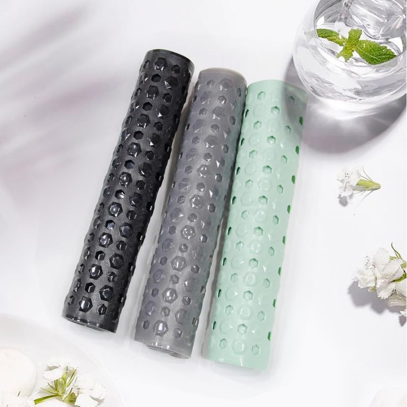 Diamond Shower Bath Mats - Washable Non Slip Anti Mould Rubber Bathmat with Suction Cups for Bathtub and Bathroom, Ideal for Babies