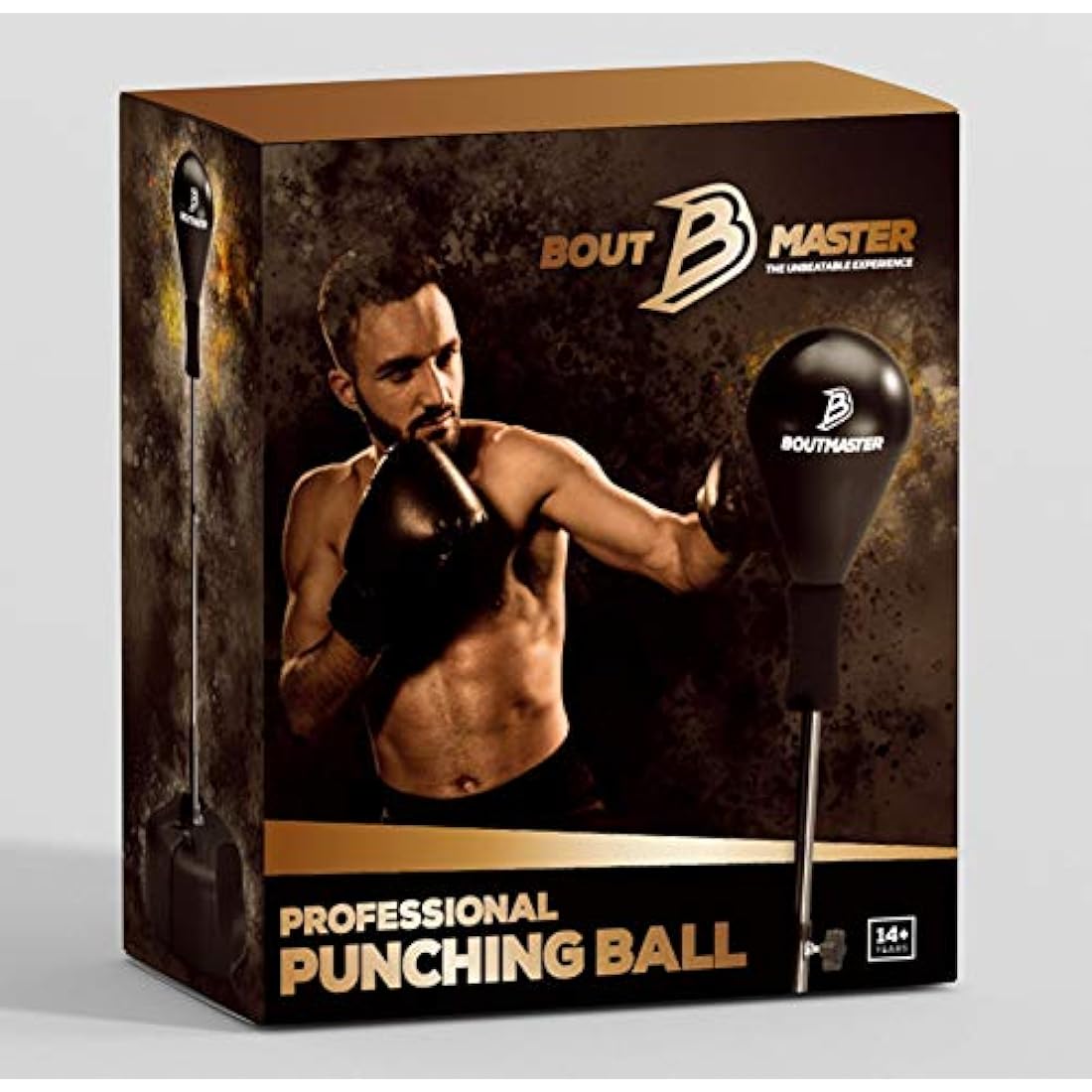 Punching Bag with Stand, Boxing Bag for Teens & Adults - Height Adjustable - Speed Bag for Training, Boxing Equipment, Stress Relief & Fitness