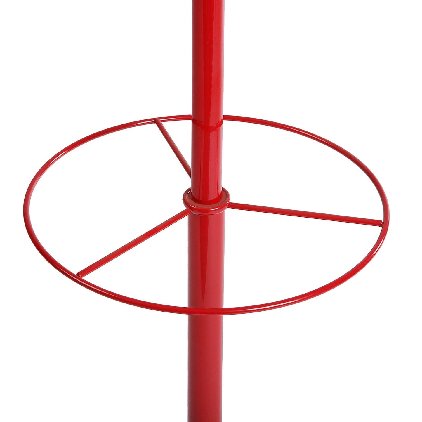 Versa 187903 Coat Stand red, 185 x 30 x 30 cm