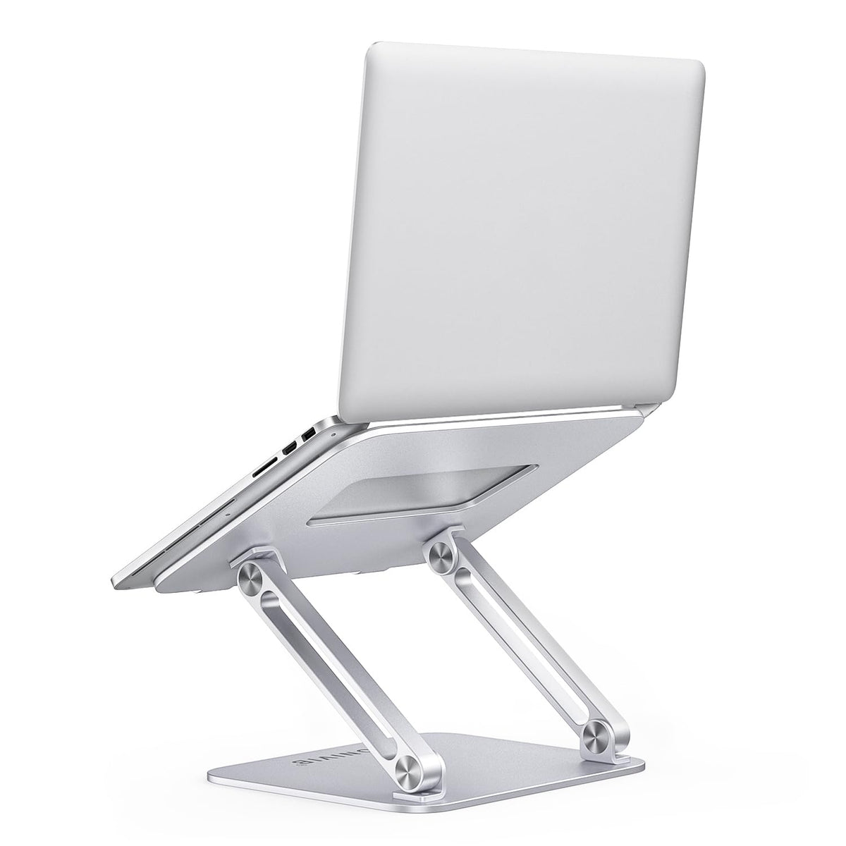 ONIVIB Laptop Computer Stand, Adjustable Tablet Holder Desk, Foldable Wide Compatible10-17 inches Computer Lapdesks, for MateBook Notebook-Silver