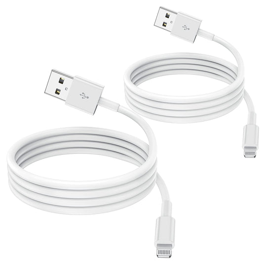 Apple MFi Certified iPhone Charger Cable, 3m Lightning to USB Cord - Fast Charging for iPhone 13/12/11/X/8/7/6