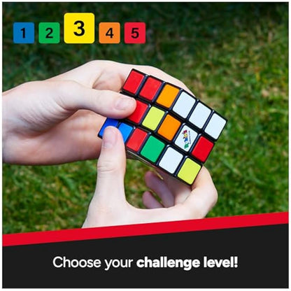Rubik’s Cube, The Original 3x3 Colour-Matching Puzzle, Classic Problem-Solving Cube