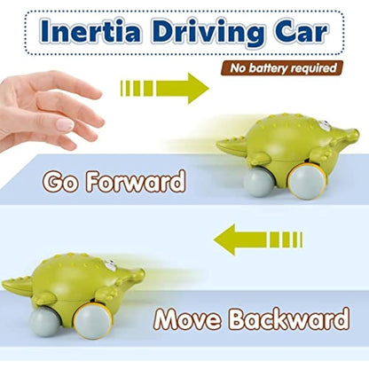 HahaGift Animal Car Toys for 1 Year Old Boys Gifts, Baby Boy Toys 12-18 Months Truck Toy, Pull Back Cars for 1 2 Year Old Girls, 1 Year Boy Birthday Gift for Childrens Toddler Toy 1-2 Years