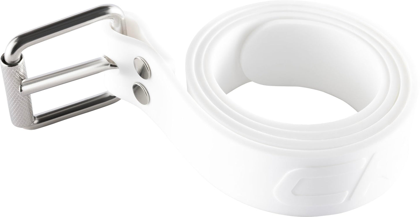 CRESSI Serpent Silicone Marseillaise Belt White - Silicone Marseillaise Weight Belt for Free Diving, Spear Fishing, Quick Realease Buckle, White, One