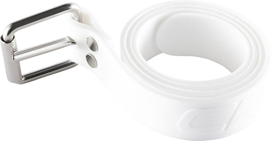 CRESSI Serpent Silicone Marseillaise Belt White - Silicone Marseillaise Weight Belt for Free Diving, Spear Fishing, Quick Realease Buckle, White, One
