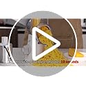 Ourokhome Rotary Cheese Grater Vegetable Slicer - Rotary Round Drum Grater Chopper with 3 Stainless Steel Drums Strong Suction Base (Black)