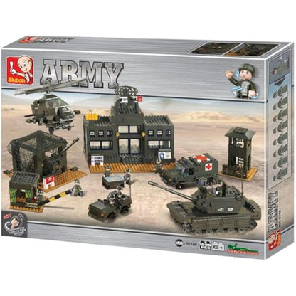 Sluban SlubanM38-B7100 Headquarter Building Bricks Set
