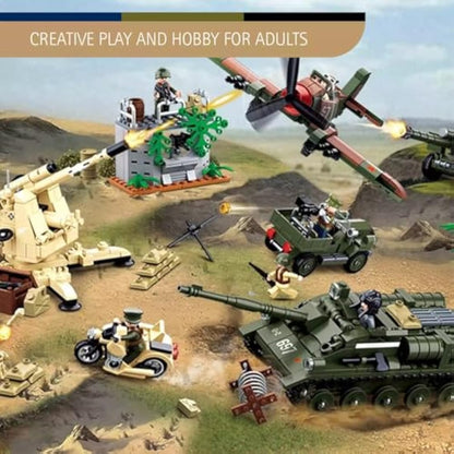 Sluban WWII - BATTLE OF KURSK 998PCS