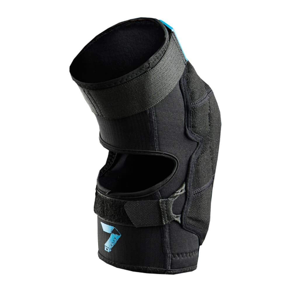 Seven iDP 7iDP Flex Knee MTB Enduro Mountainbike Knee Pads - Black (Small)