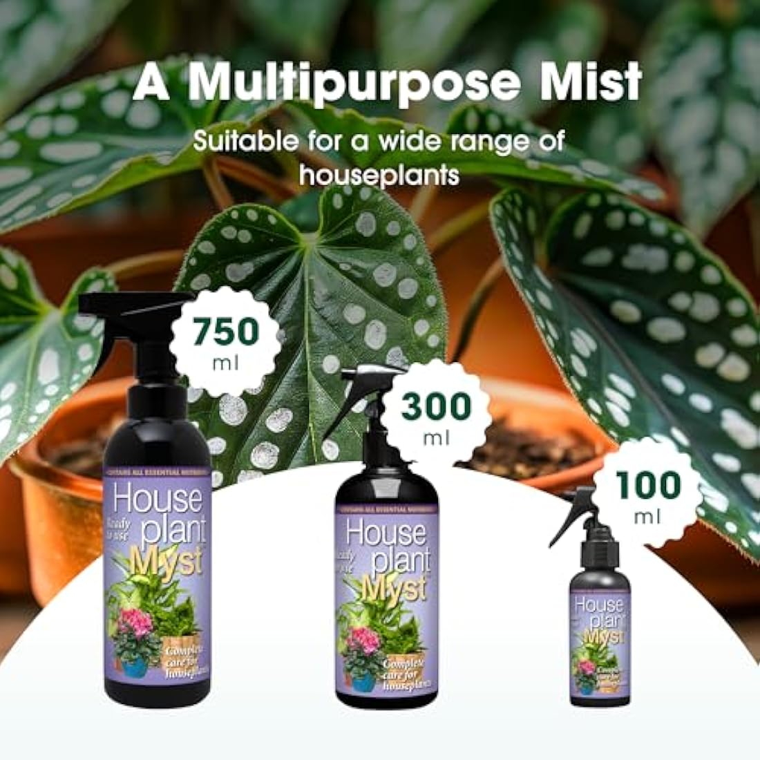 GrowthTechnology GTHM750 Houseplant Myst 750ml, Brown