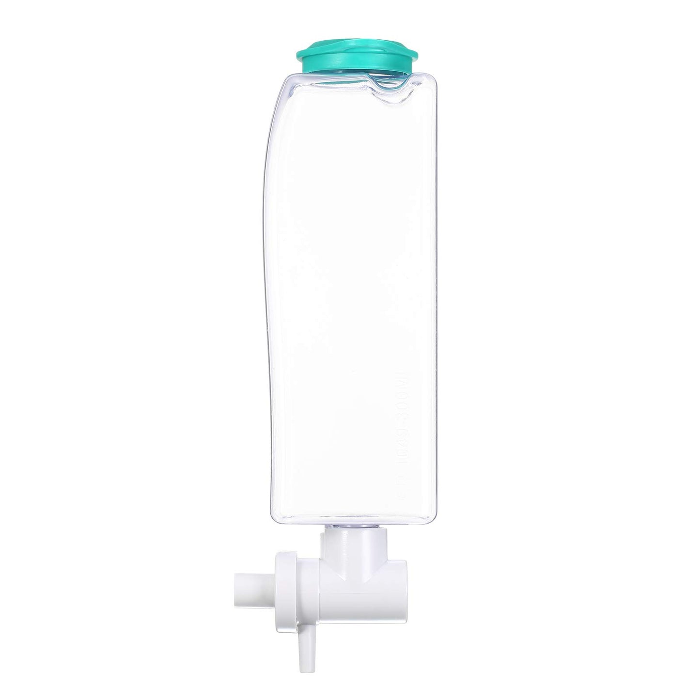Decdeal 300ml Detachable Soap Dispenser Bottle and Nozzle Manual Soap Dispensers Accessories Bathroom Shower Gel Liquid Shampoo Bottles
