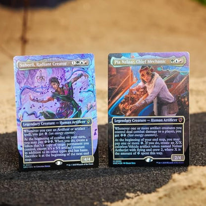Magic: The Gathering Aetherdrift Commander Deck - Living Energy, Green/Blue/Red