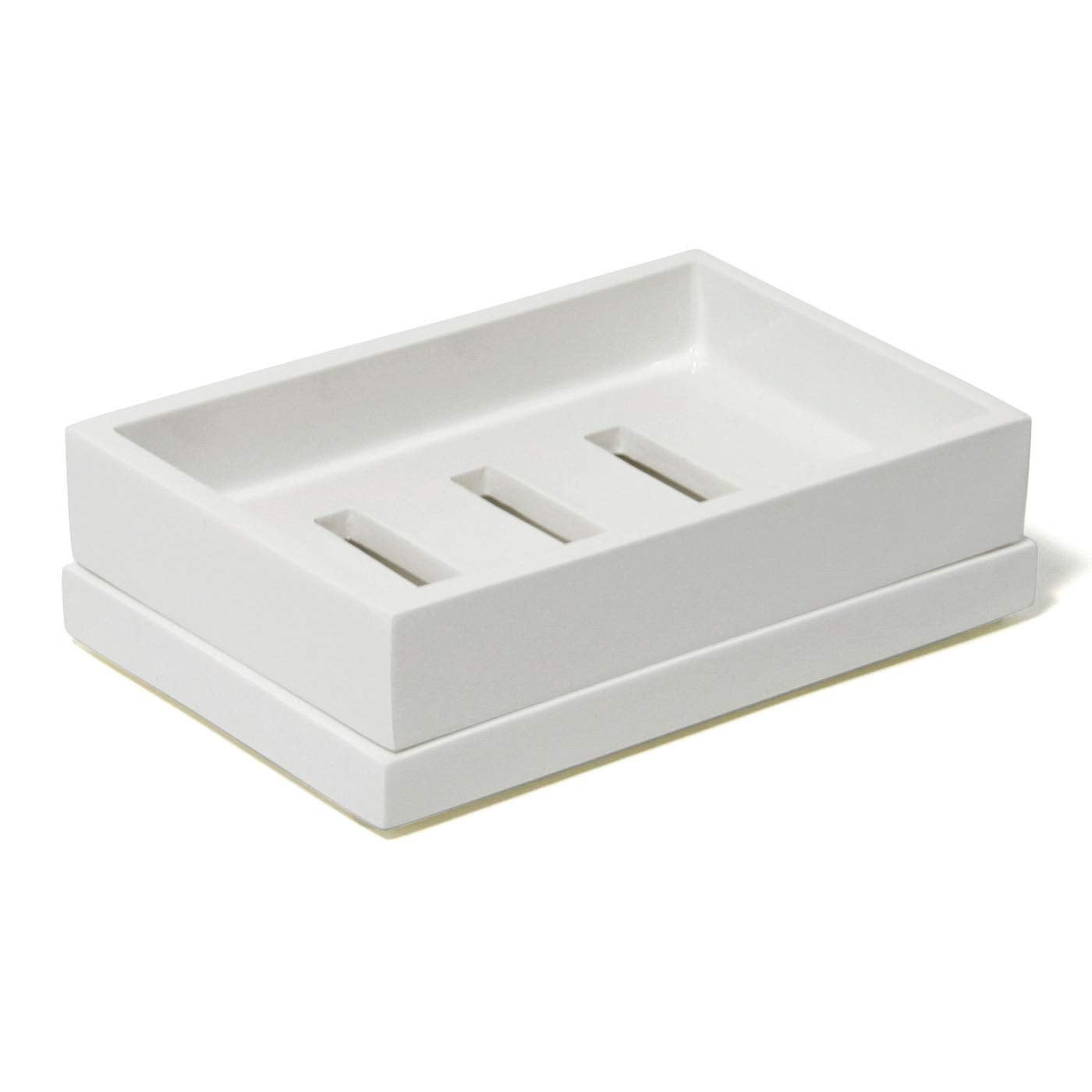 Jonathan Adler Now House Soap Dish, Lacquer, White, One Size