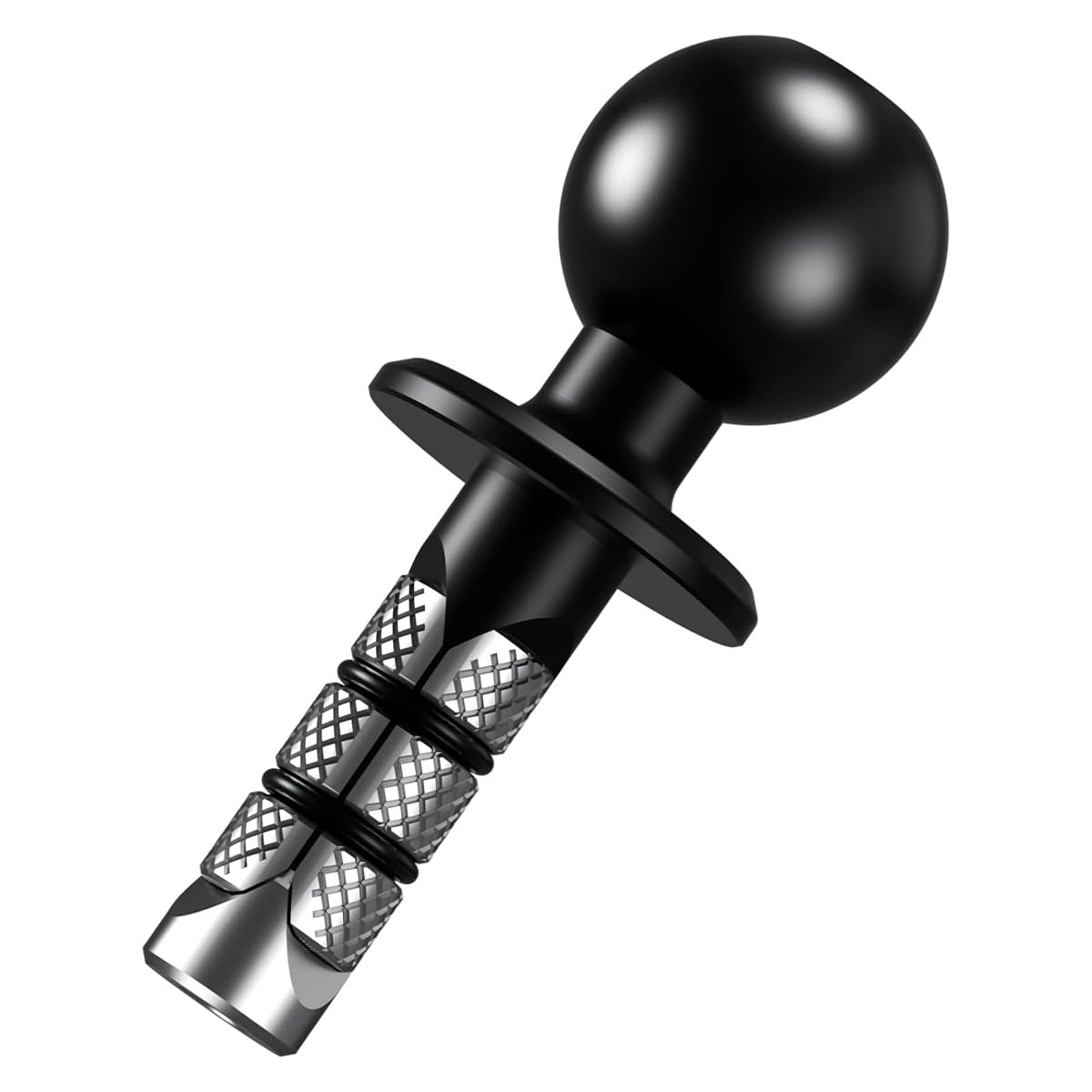 Namvo Metal Motorcycle Fo-Rk Stem Mount With 1" TPU Ball Suitable For Stem Holes With Diameters From 12mm To 25.4mm Compatible With RAM Mount B Size