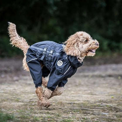 Mikki Doodles Dog Raincoat, Waterproof, Windproof, Silky Lining, Less Friction Means Less Knots & Tangles, Size Extra Small
