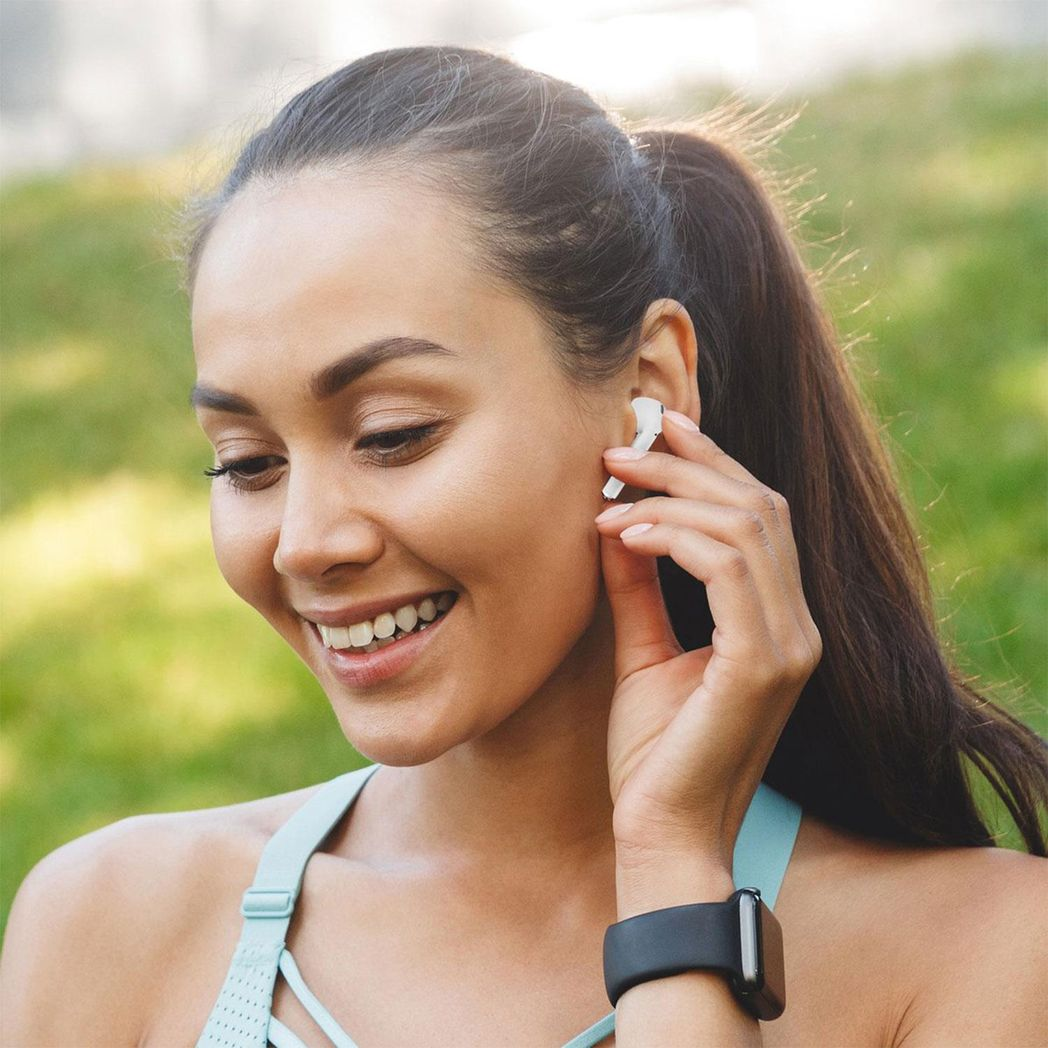 FX Wireless headset with Built-in Battery USB Charging Cable Extendable, Fordable, and Portable, Bluetooth 5.0 Wireless headset