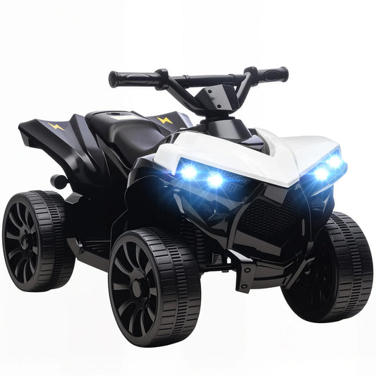 AIYAPLAY 6V Kids ATV, 4 Wheeler Electric Ride on Car with Music and LED
