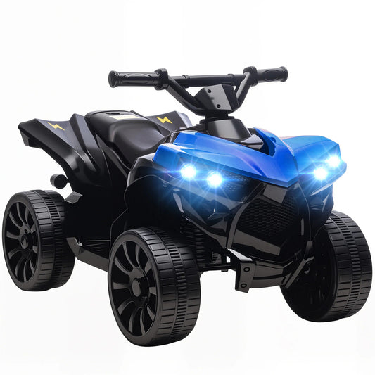 AIYAPLAY 6V Kids ATV, 4 Wheeler Electric Ride on Car with Music and LED