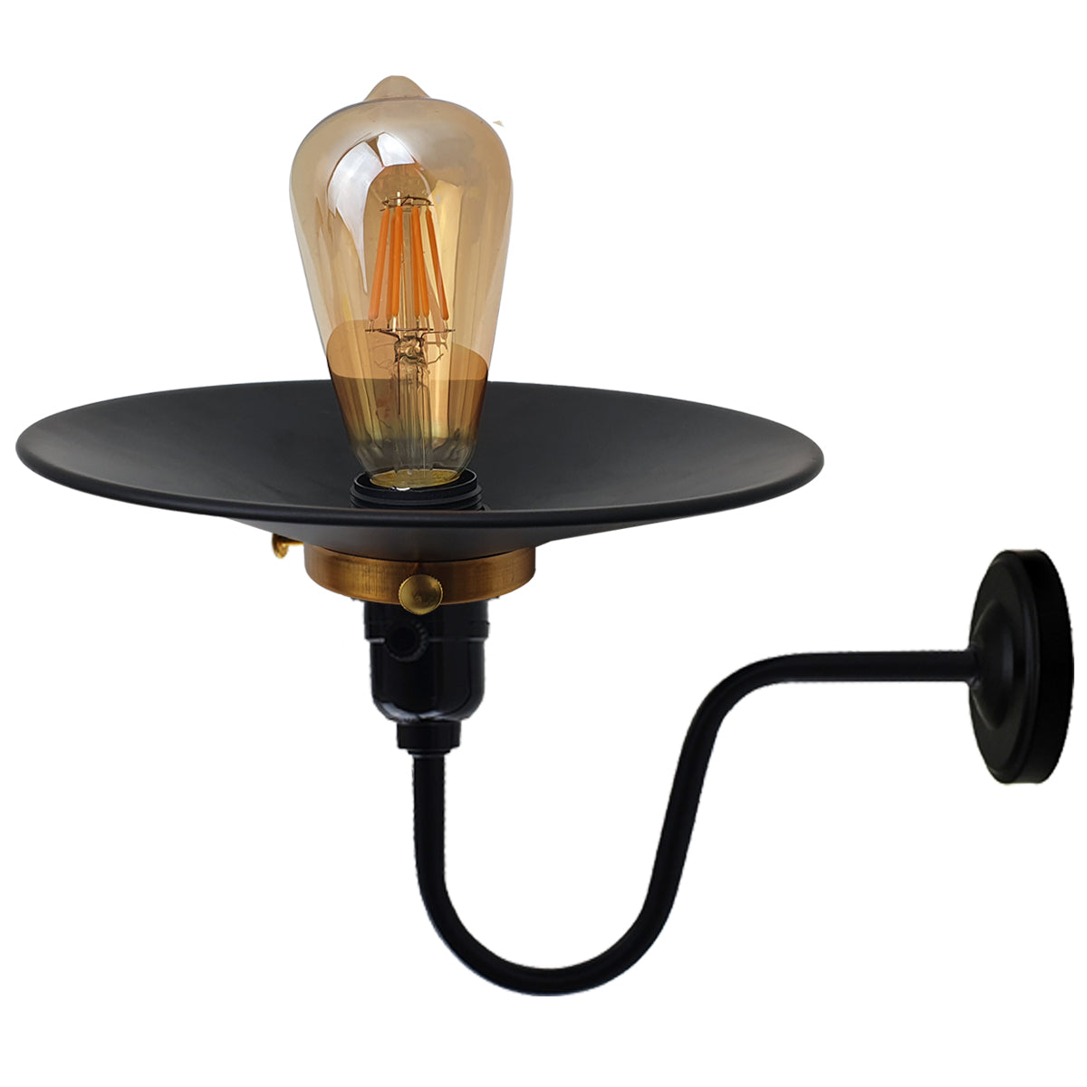 Retro Industrial Indoor Metal Lily Cage Wall Light Sconce Vintage Lamp Fittings~2462