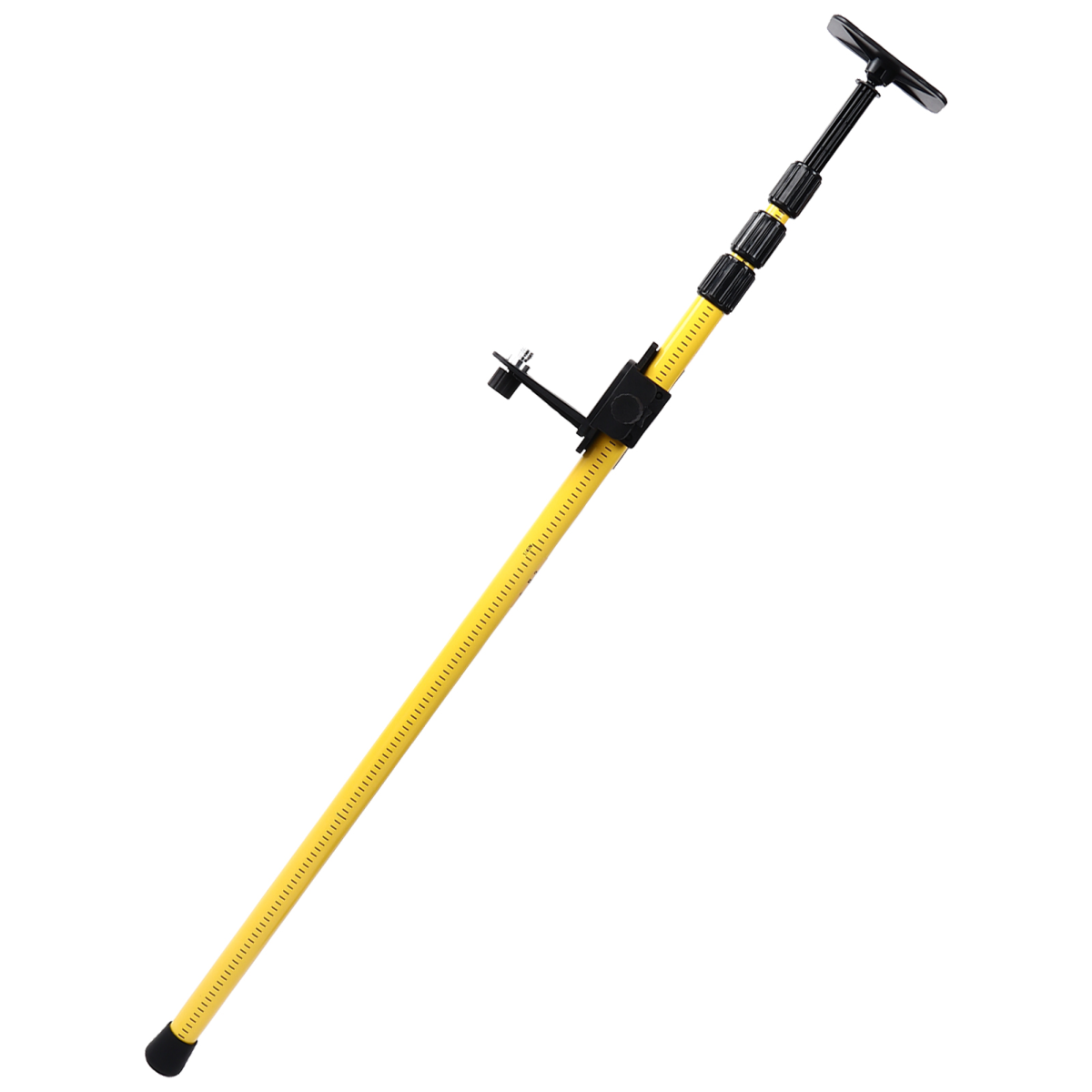 2.8 Meter Laser Leveling Telescoping Pole Adjustable Mounting Pole for Rotary and Line Lasers