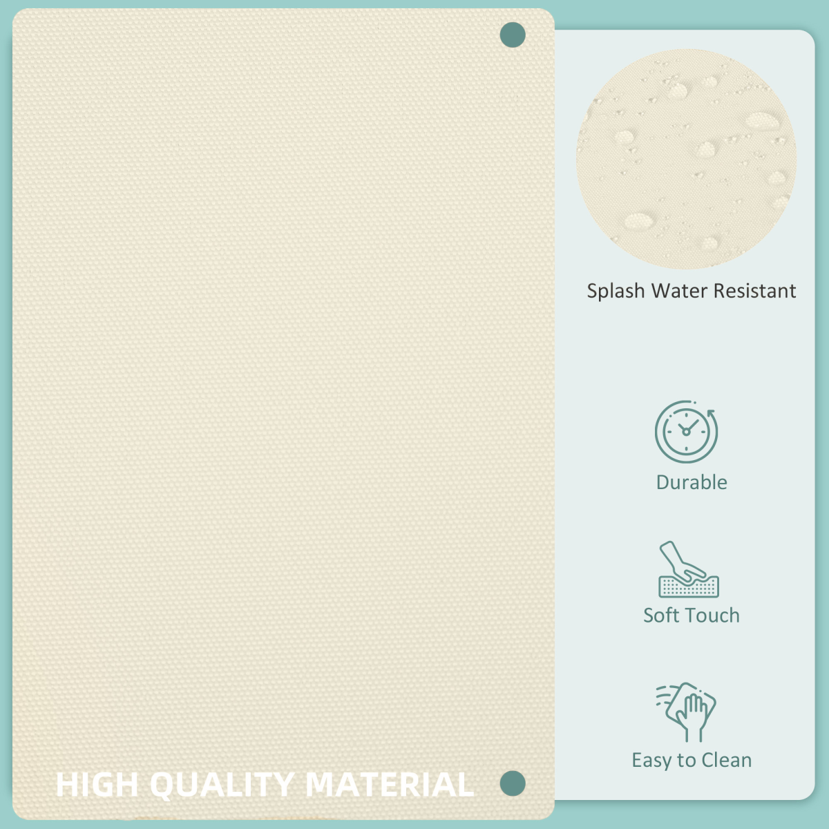 12-Piece Cusion Replacement for Outdoor Garden Rattan Furniture Beige