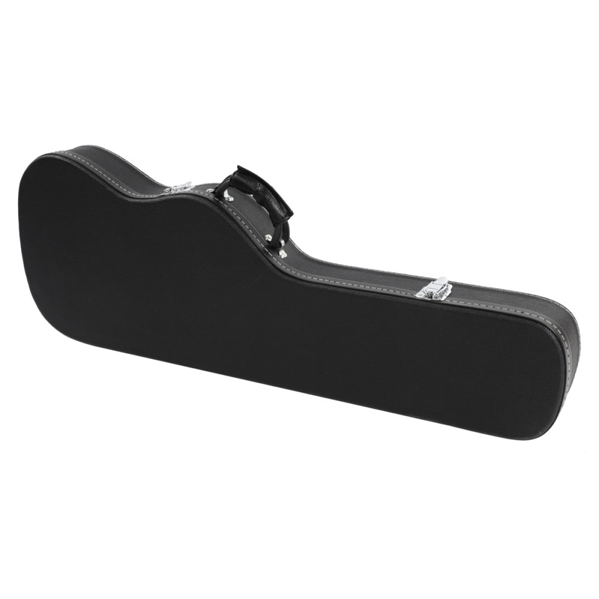 【Replace 2484535】ST High Grade Electric Guitar Hard Case Microgroove Flat Surface Straight Flange Black