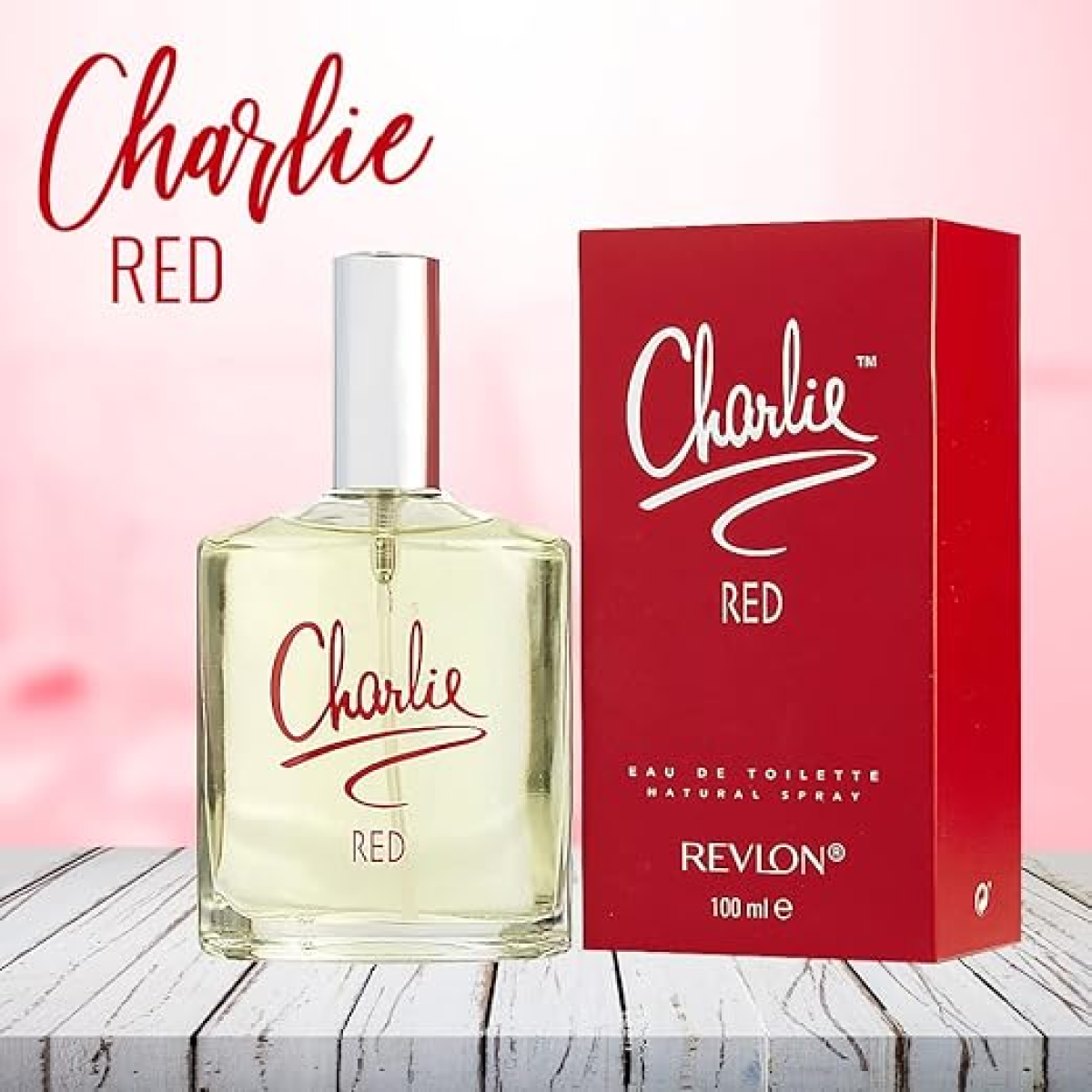 Revlon Charlie Red Eau De Toilette Spray 100ml