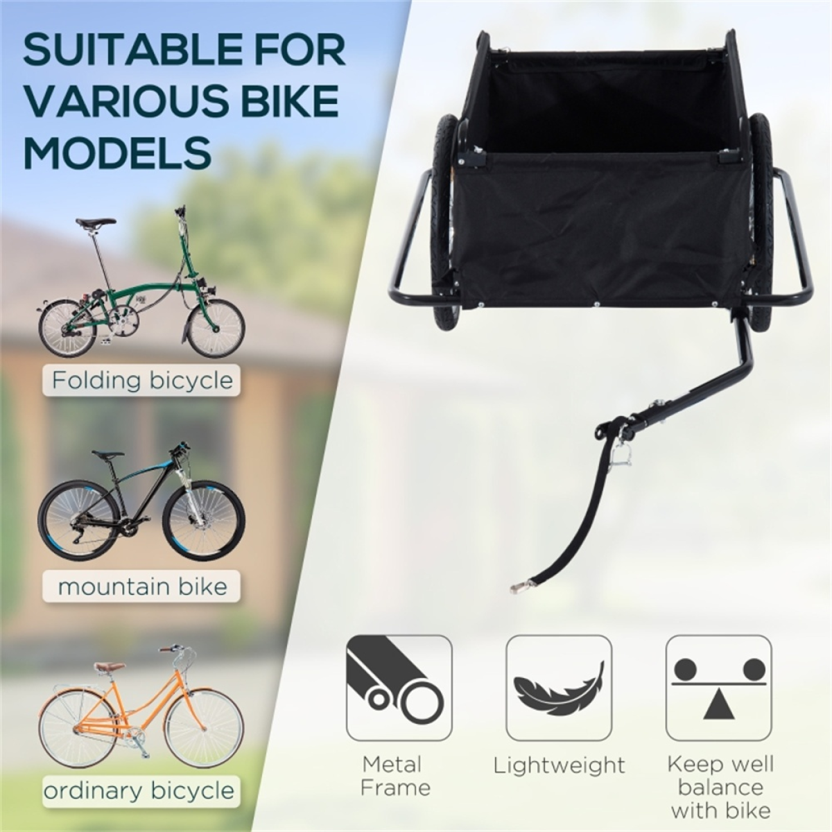 Bicycle Cart( Amazon Shipping)（Prohibited by WalMart）