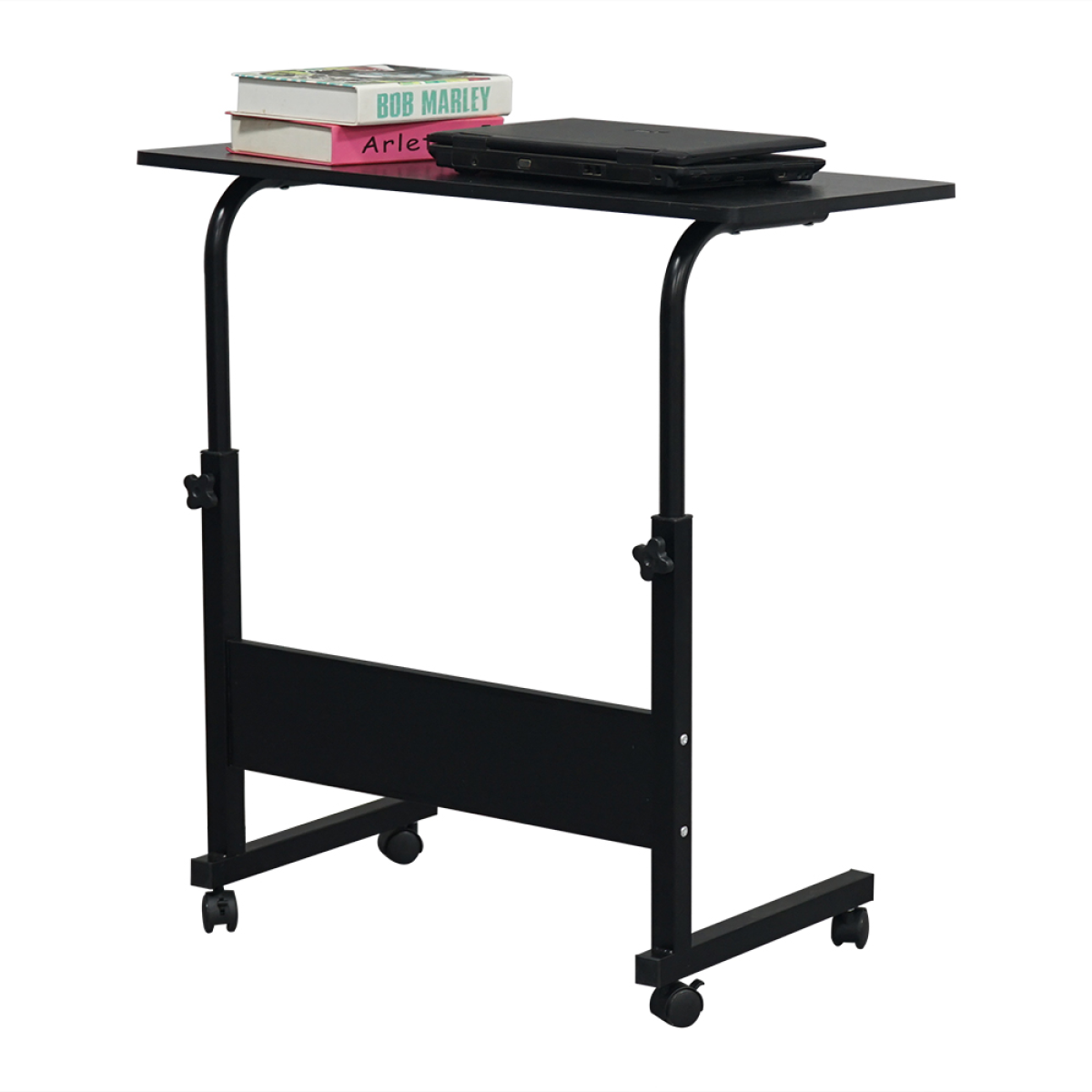 [Old code:32054950]Removable P2 15MM Chipboard & Steel Side Table Black