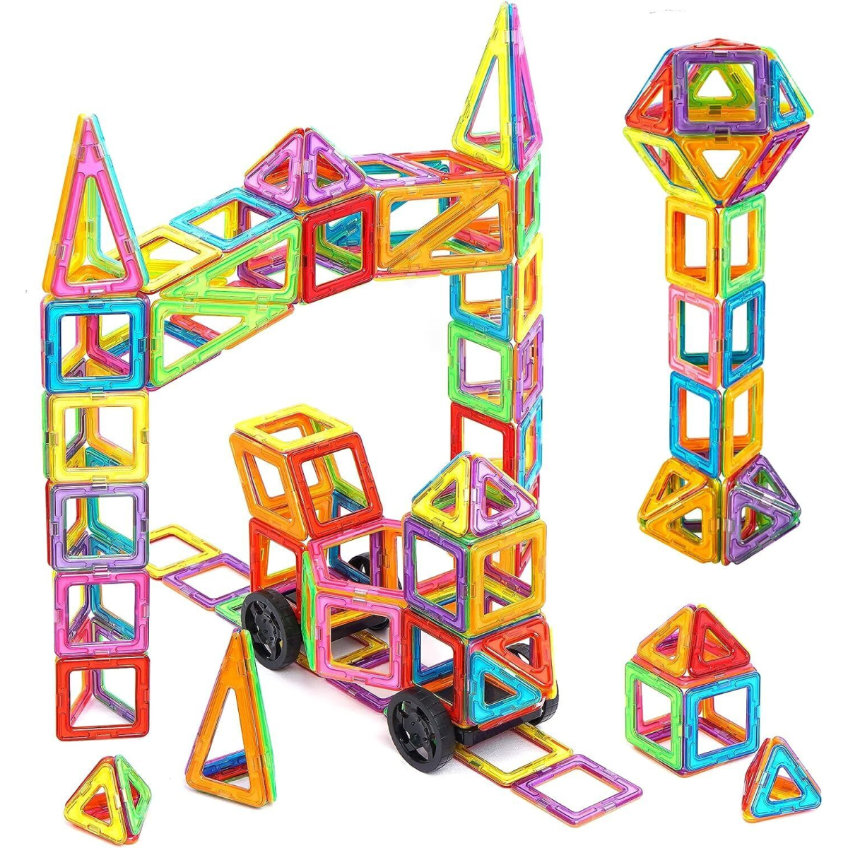 110pcs Magnetic Building Blocks, Magnetic Building Blocks, Children's Toys UK