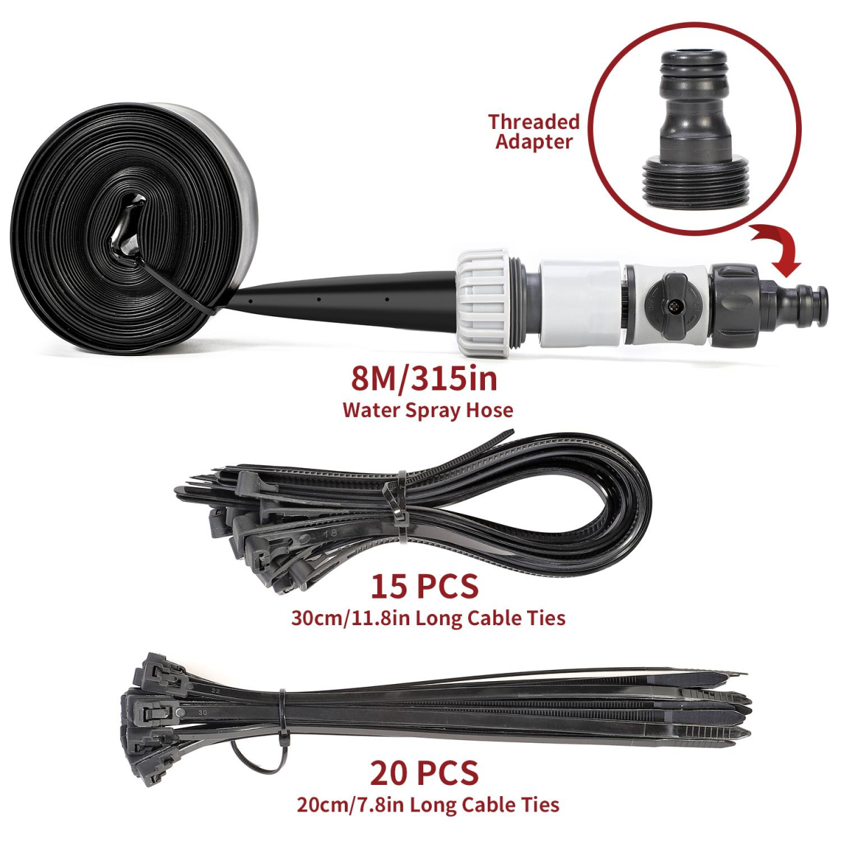 VINSANI 8M GARDEN SPRINKLER 1010517