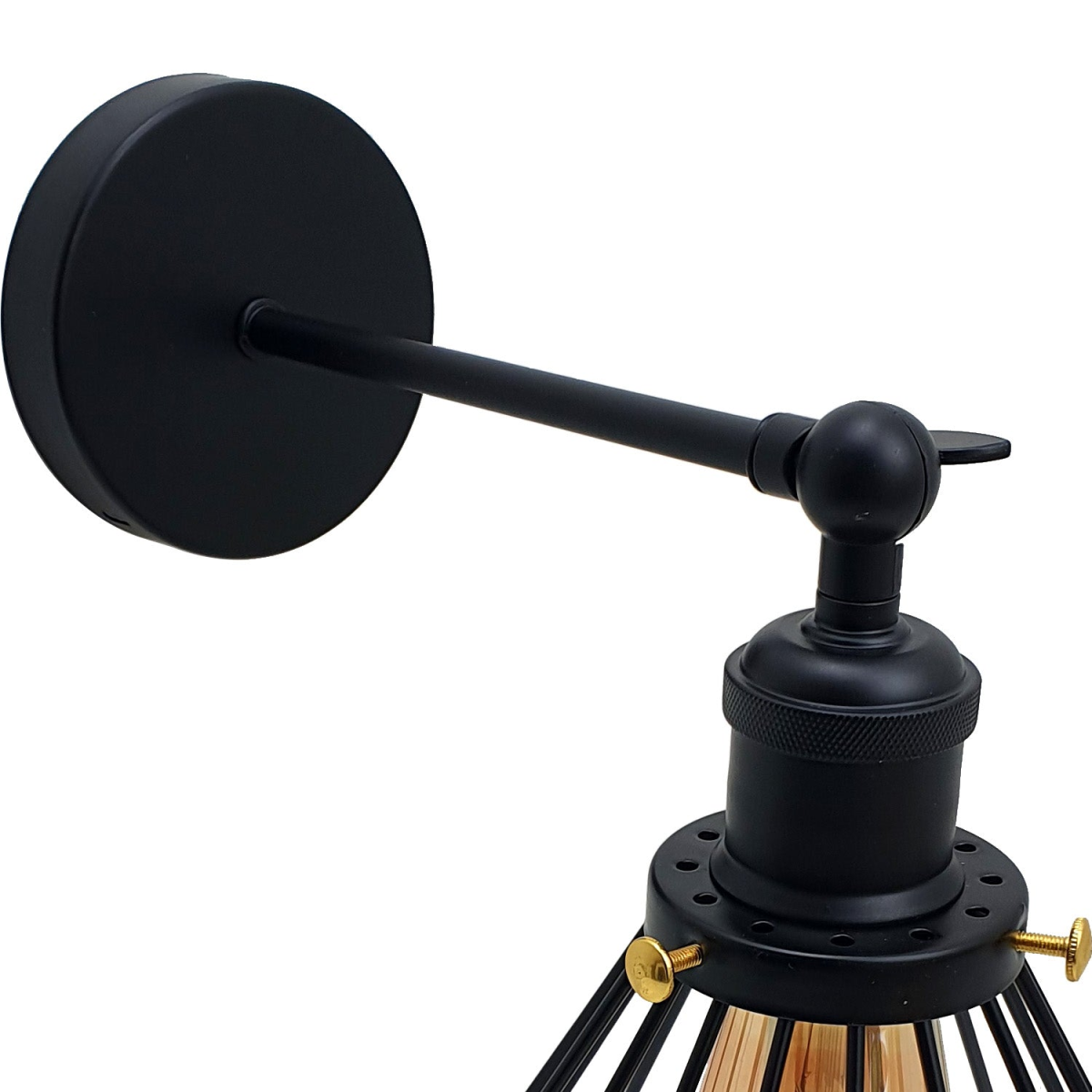 Vintage Industrial Adjustable Retro E27 Metal Wall Lamp~2695