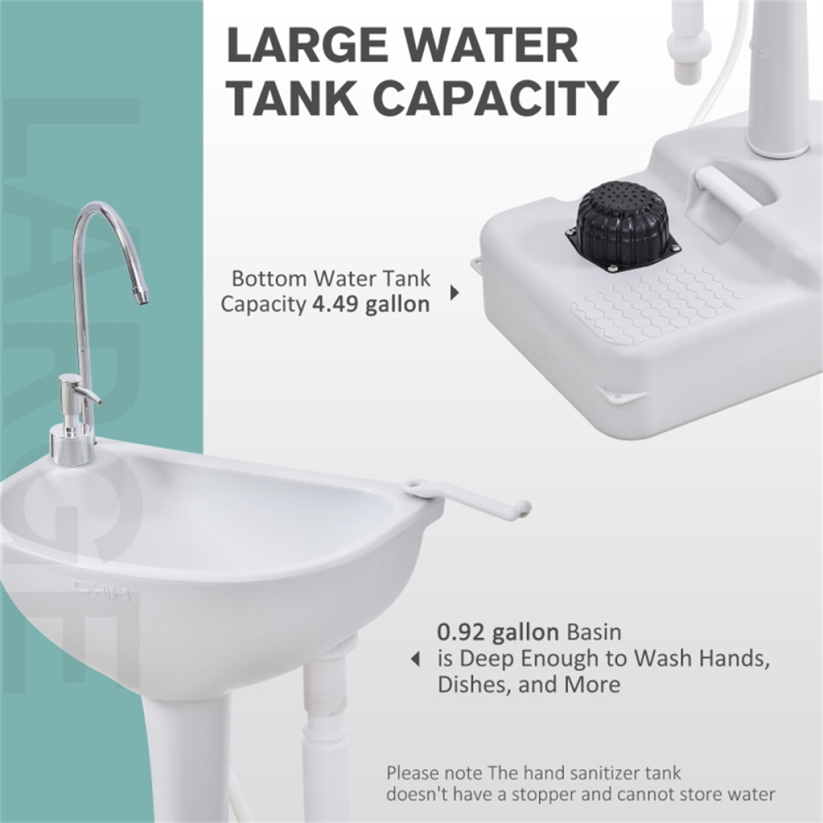 Portable camping sink ( Amazon Shipping)（Prohibited by WalMart）