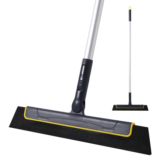 Yocada Floor Squeegee 51in Broom Perfect for Shower Bathroom Kitchen Home Tile Pet Hair Fur Floor Marble Glass Window Water Foam Cleaning Long