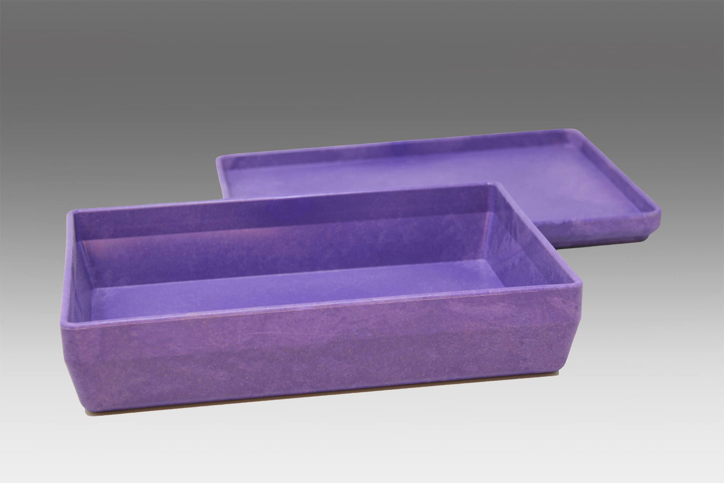 Wissner® active learning - Box with lid stackable purple - RE-Wood®
