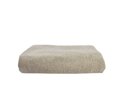 Drift Home - Natural Hand Towel 50 x 90cm - Soft & Absorbent 600GSM Premium - Sustainable Cotton BCI - Recycled Bottles - Ideal for Bathroom, Gym