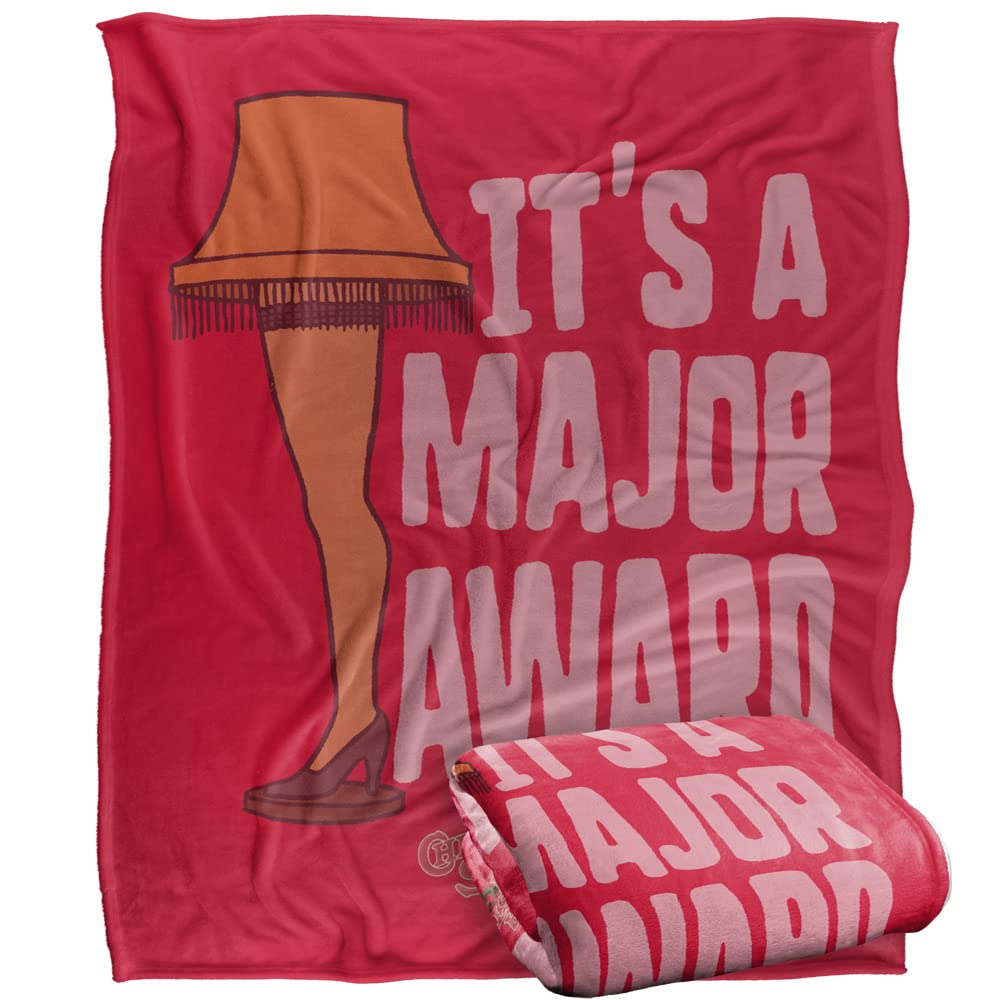 A CHRISTMAS STORY Blanket, 152 x 127 cm Major Award Leg Lamp Silky Touch Super Soft Throw Blanket