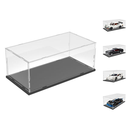 Nynelly Acrylic Display Case for Lego Cars Model Cars for Lego Mustang 10265 Porsche 911 10295 10304 10337 10353 42176