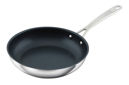 KUHN RIKON Allround Oven-Safe Induction Non-Stick Frying Pan, 20 cm, Stainless Steel, Silver