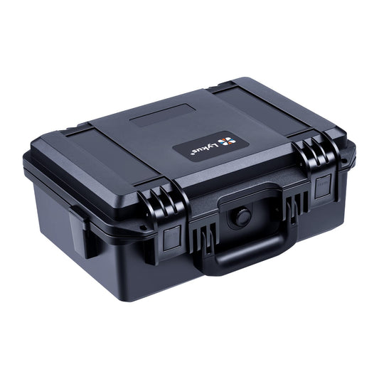 Lykus HC-3310 Waterproof Hard Case with Customisable Foam Insert, Interior Size 33x21x13.5 cm, Suitable for Camera, Lens, mic, Flashlight, Telescope,