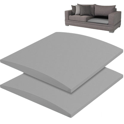 Cumnvulnt 2 Pcs Sofa Cushion Support, High Density Sponge Sofa Support Boards, 50 x 50cm for Sagging Seat, Sofas Foam Cushions Replacement grey