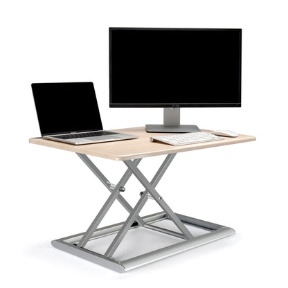 ThingyClub® Standing Desk Converter Height Adjustable Sit to Stand, 765 x 51 mm working surface, 55~430mm Adjust Height - Home or Office