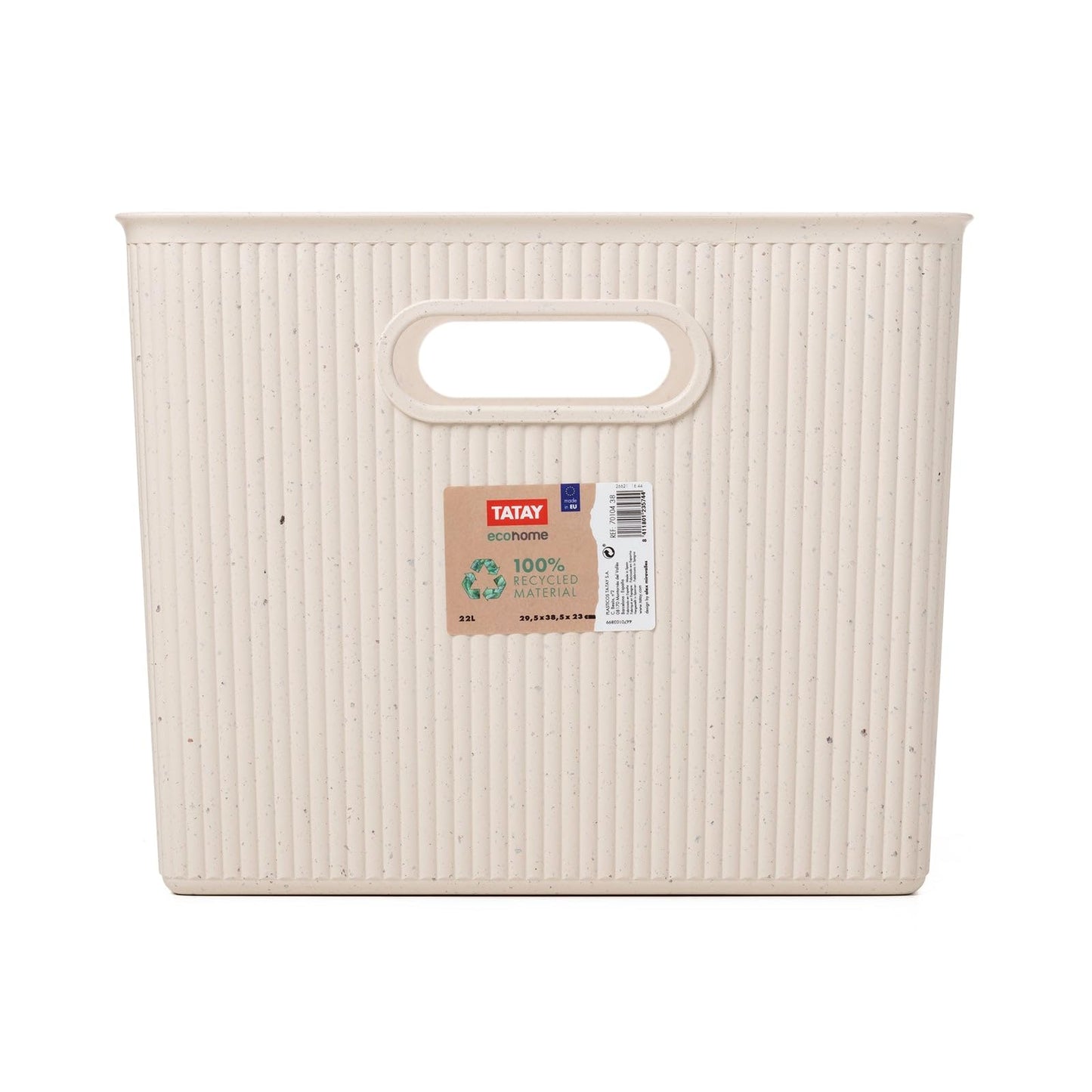 TATAY Storage Basket Ecohome BPA-Free Compact Versatile Design