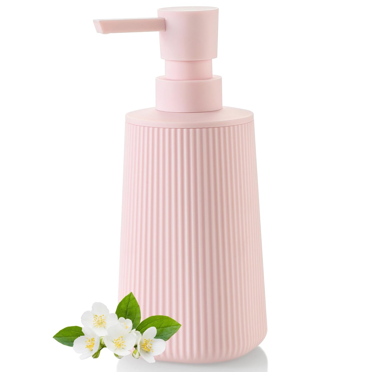 Hand Soap Dispenser, Pink Soap Dispenser Bathroom, Refillable Washing up Liquid Dispenser Kitchen (Pink, Liquid)