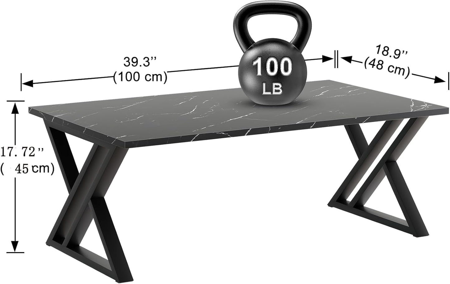 Coffee Tables,living room Table,Center Tea Side with Robust Steel Frame