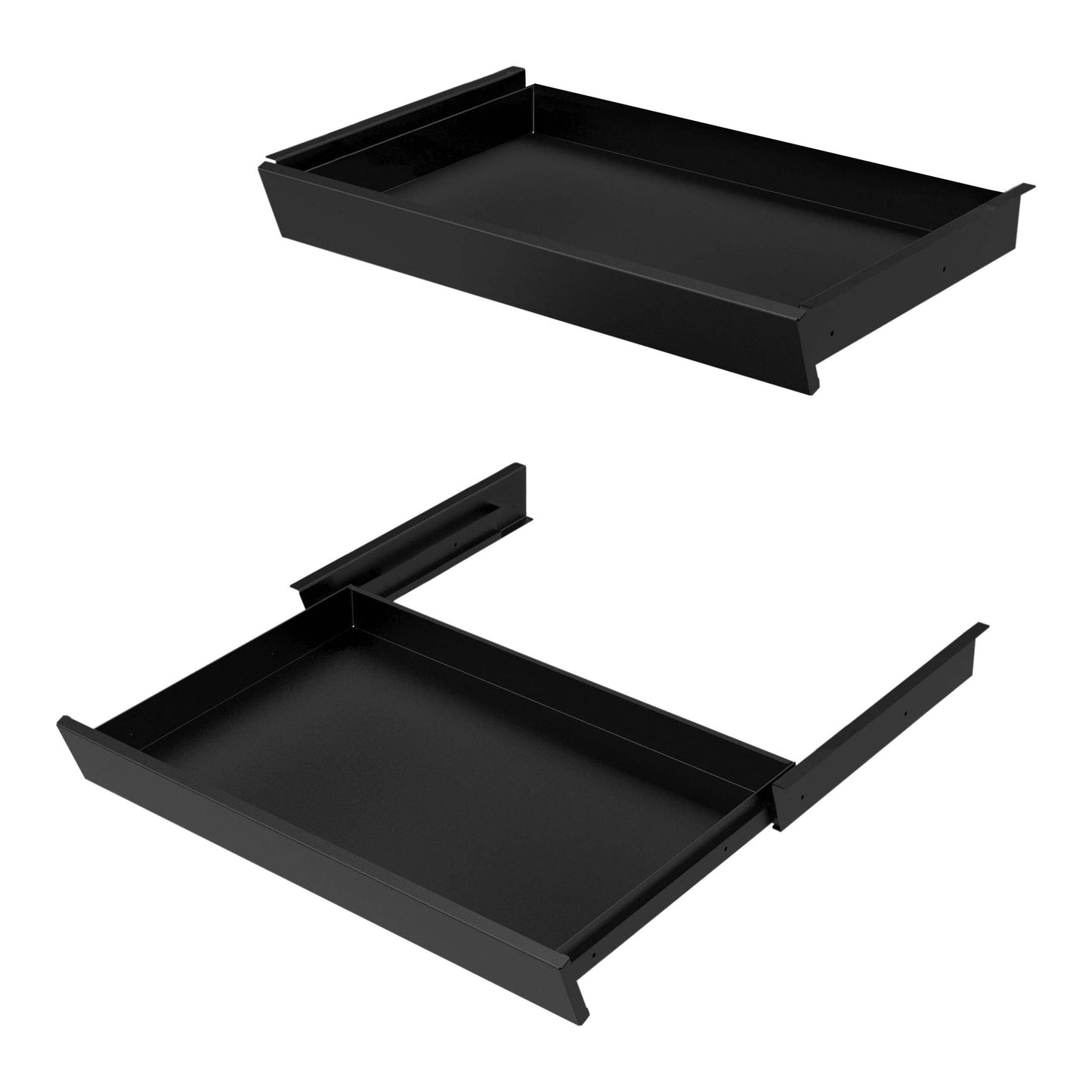 Office Desk Drawer for Standing Desk (Black)