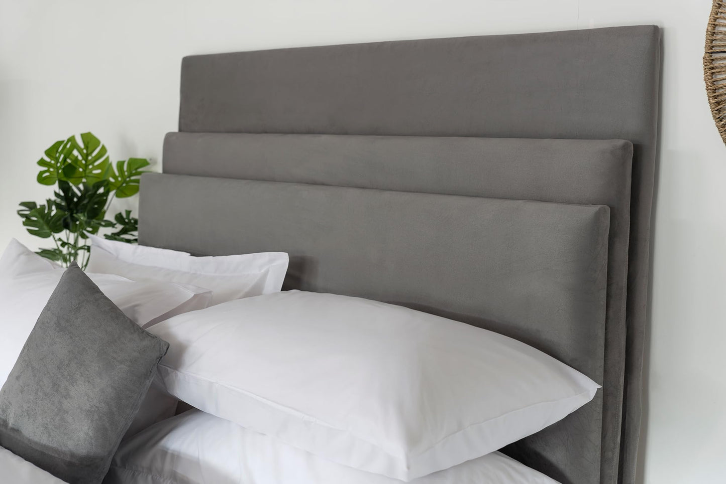 Belledorm Headboard Wrap (Linen, Single)