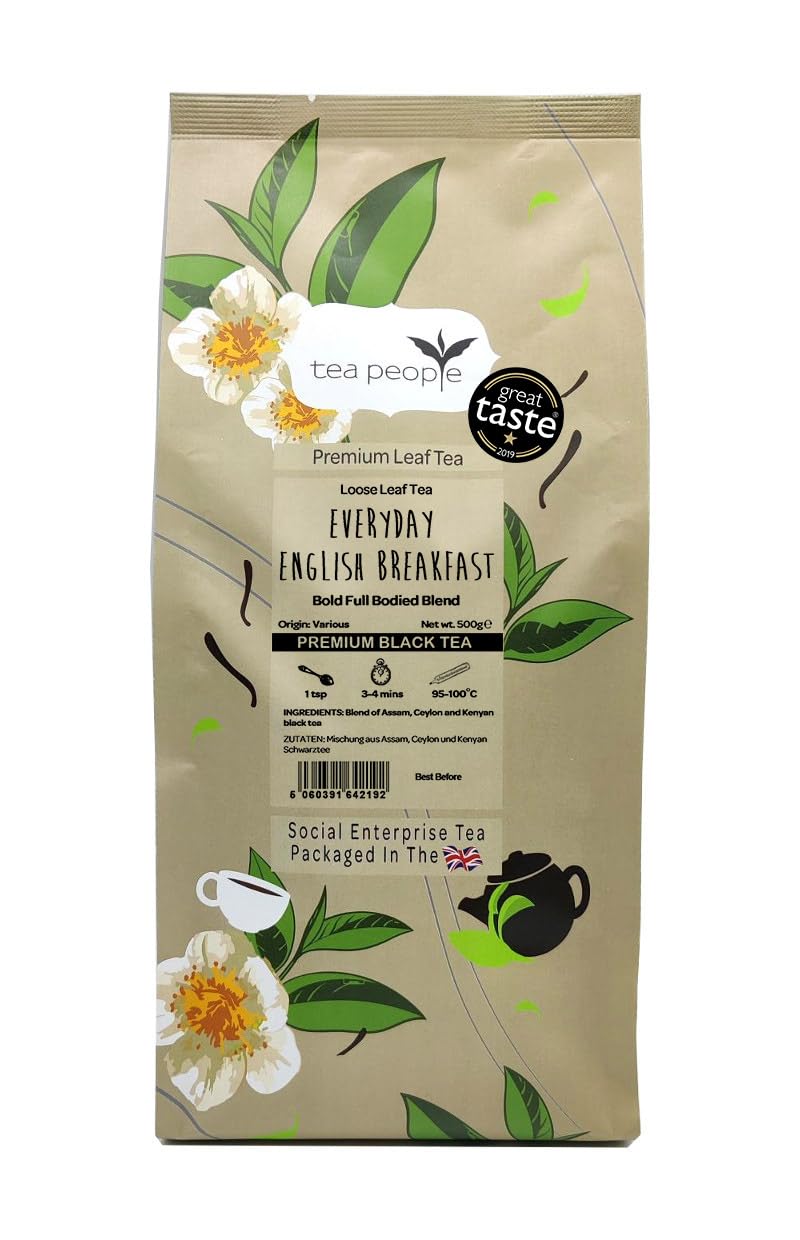 Tea People Everyday English Breakfast - 500g Loose tea (Packaging may differ)